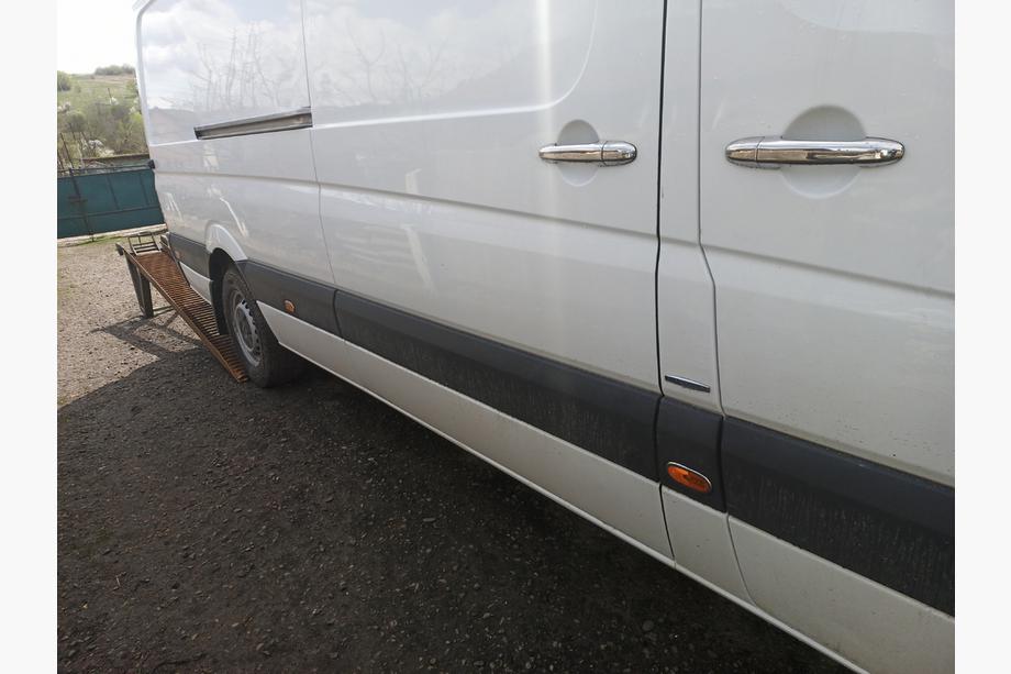 Mercedes Sprinter W906 2006–2018 гг. Хромированные Накладки на Ручки Дверей (4 шт, Нержавейка) OmsaLine - Итальянская Нержавейка Image