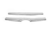 Hyundai Santa Fe 2 2006-2012 гг. Хромированные Накладки на Решетку (2006-2010, 2 шт., нержавейка) фото 2