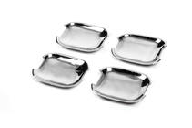 Mercedes E-class W210 1995-2002 гг. Хромированные Накладки на Ручки (4 шт) хромированный пластик фото 2
