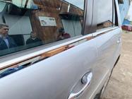 Mercedes ML W164 2005-2011 гг. Наружные молдинги окон нержавейка (4 шт) OmsaLine - Итальянская Нержавейка фото 3