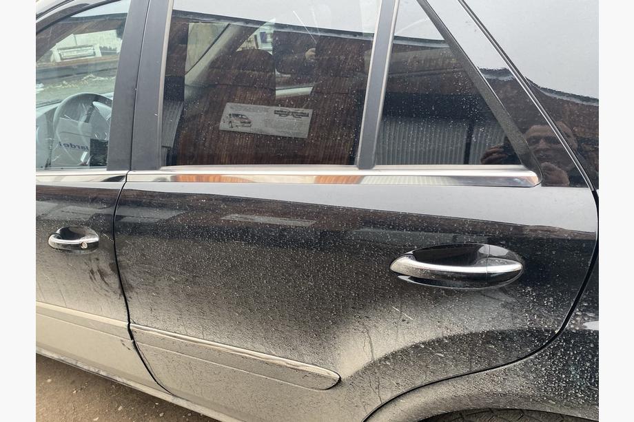 Mercedes ML W164 2005-2011 гг. Наружные молдинги окон нержавейка (4 шт) Carmos - Турецкая Нержавеющая Сталь Фото 7