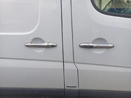 Volkswagen Crafter 2006-2016 гг. Хромированные Накладки на Ручки Дверей (4 шт, Нержавейка) Carmos - Турецкая Нержавеющая Сталь фото 4