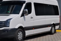 Volkswagen Crafter 2006-2016 гг. Боковые трубы (2 шт., нержавейка) d60, средняя база фото 2