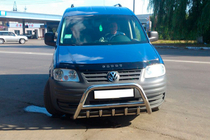 Volkswagen Caddy 2004-2010 гг. Кенгурятник WT003 (нержавейка) фото 6