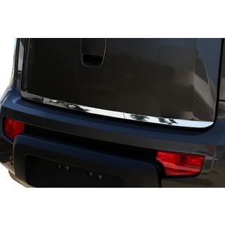 Накладка на багажник нержавейка Kia Soul I 2008-2013 гг. фото 1