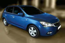 Kia Ceed 2007-2012 гг. Окантовка окон Нержавеющая сталь (4 шт.) фото 3