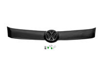Volkswagen Caddy 2010-2015 гг. Зимняя накладка на решетку радиатора (верхняя) Матовый фото 6