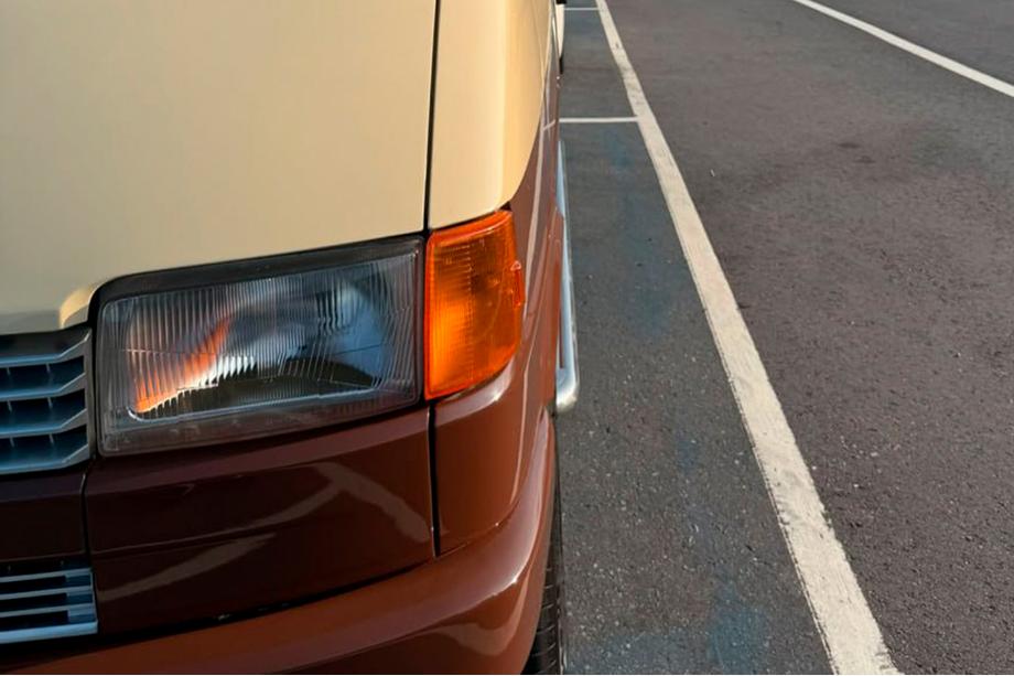 Volkswagen T4 Transporter 1990-2003 гг. Боковые Подножки Premium (2 шт., Нержавейка) Длинная база, 60мм Фото 7