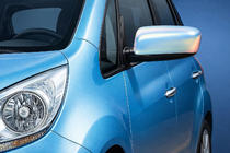 Kia Venga 2010-2019 гг. Накладки на Зеркала (2 шт, Нержавейка) фото 1