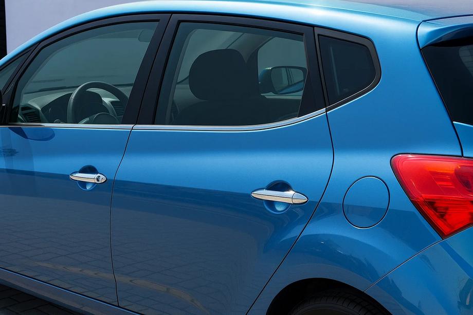 Kia Venga 2010-2019 гг. Окантовка окон Нержавеющая сталь (4 шт.) Фото 1