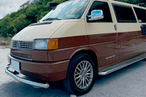 Volkswagen T4 Caravelle/Multivan 1990–2003 гг. Хромированные Накладки на Ручки (7 частей, Нержавейка) фото 7