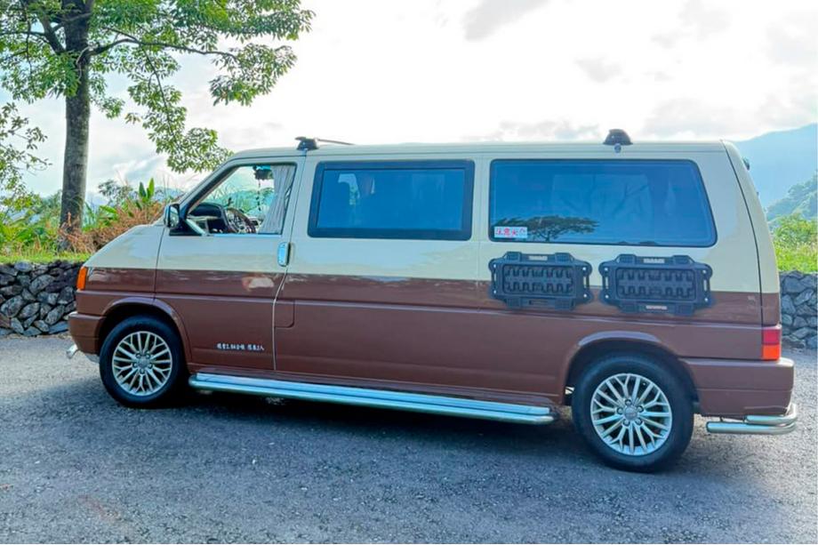 Volkswagen T4 Caravelle/Multivan 1990–2003 гг. Хромированные Накладки на Ручки (7 частей, Нержавейка) Carmos - Турецкая Нержавеющая Сталь Фото 6