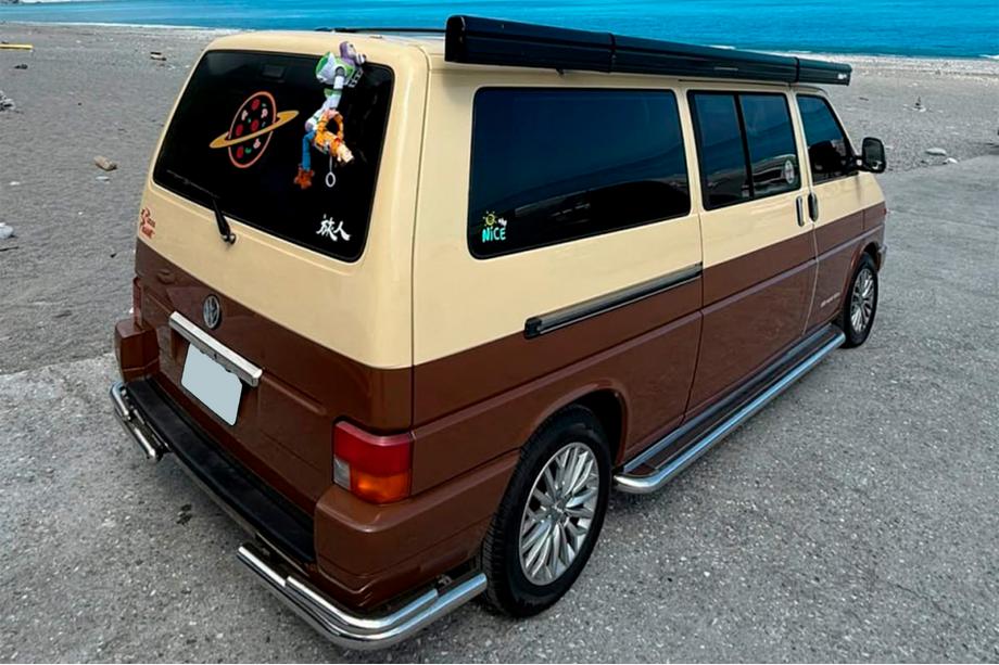 Volkswagen T4 Caravelle/Multivan 1990–2003 гг. Хромированные Накладки на Ручки (7 частей, Нержавейка) Carmos - Турецкая Нержавеющая Сталь Фото 9