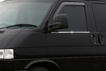 Volkswagen T4 Caravelle/Multivan 1990–2003 гг. Молдинги на окна Нержавеющая сталь (2 шт.) фото 1
