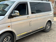 Volkswagen T5 Transporter 2003-2010 гг. Окантовка Окон (2 шт., Нержавеющая Сталь) фото 4