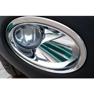 Окантовки противотуманных фар с углублением (2 шт, пластик) Nissan Qashqai 2010-2014 гг. фото 4