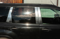 Nissan X-trail T31 2007-2014 гг. Накладки на дверные стойки из нержавеющей стали (8 шт) фото 1
