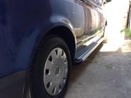 Volkswagen T5 Transporter 2003-2010 гг. Боковые Подножки Maya V2 (2 шт., Алюминий) фото 2