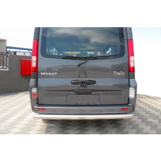 Задняя защита AK002 (нерж. сталь) Nissan Primastar 2002-2014 гг. фото 3
