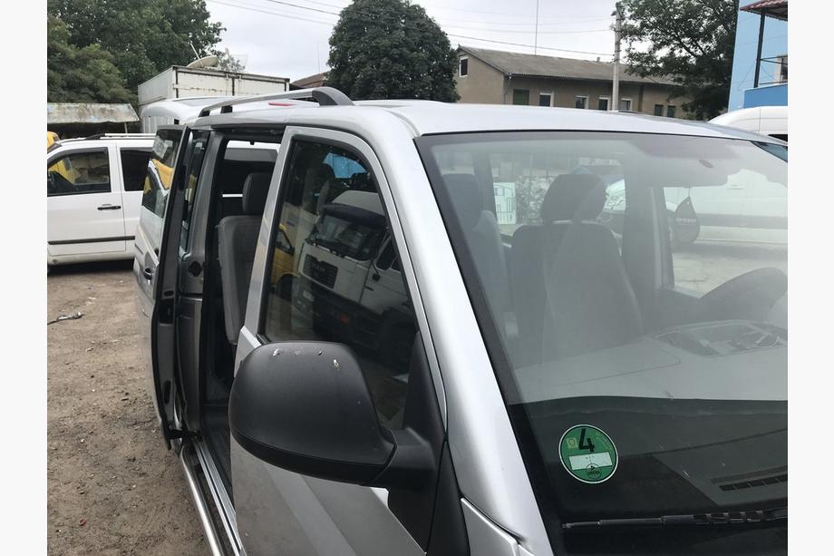 Volkswagen T5 Multivan 2003–2010 гг. Хромированные Рейлинги Фото 2