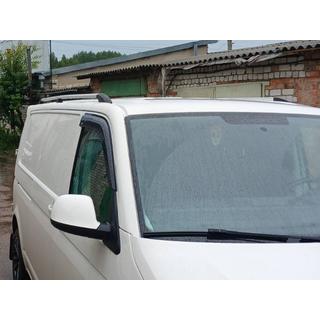 Хромированные Рейлинги Volkswagen T5 Caravelle 2004-2010 гг. фото 4