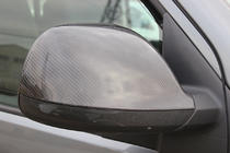 Volkswagen T5 2010-2015 гг. Накладки на Зеркала (2 шт., Карбон) фото 6