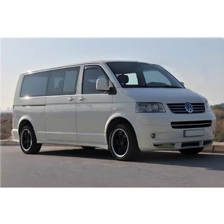 Полный комплект молдингов на окна (14 шт, нержавейка) Volkswagen T5 2010-2015 гг. фото 1