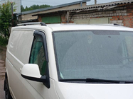 Volkswagen T5 2010-2015 гг. Хромированные Рейлинги фото 5
