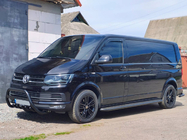 Volkswagen T5 2010-2015 гг. Боковые Подножки Premium (2 шт., Нержавейка) 60 мм, короткая база фото 6