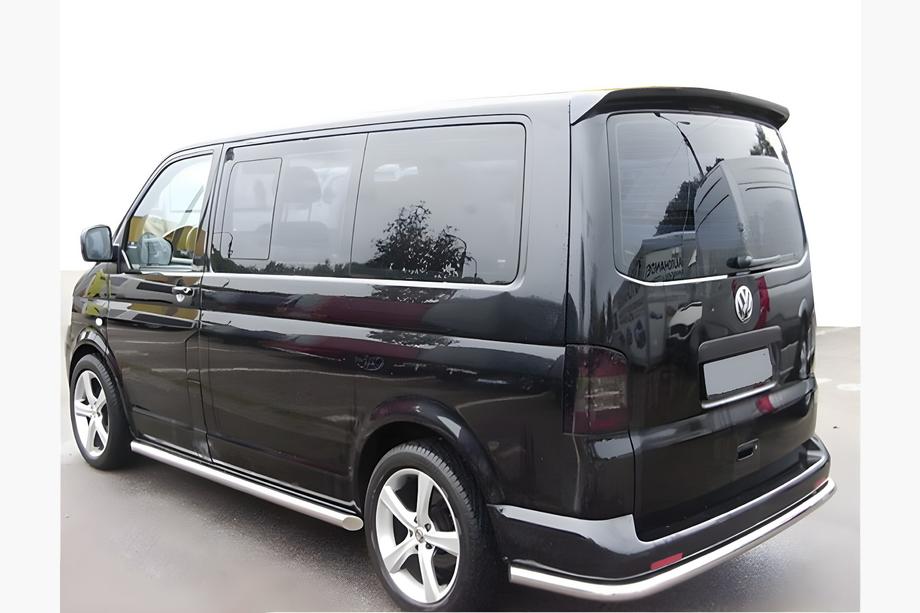 Volkswagen T5 2010-2015 гг. Задняя угловая дуга AK005 (нерж. сталь) Image