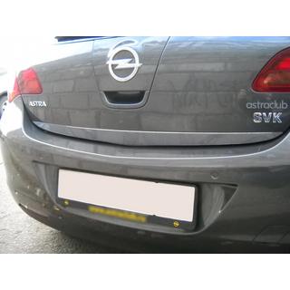 Накладка на багажник нержавейка Opel Astra J 2009-2015 гг. фото 2