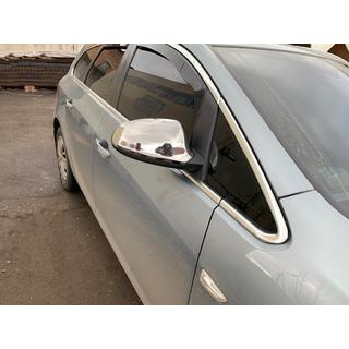 Накладки на Зеркала (2 шт, Нержавейка) Opel Astra J 2009-2015 гг. фото 4