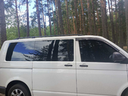 Volkswagen T6 2015-2024 гг. Черные рейлинги фото 21
