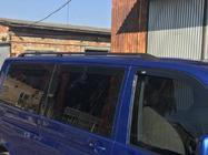 Volkswagen T6 2015-2024 гг. Черные рейлинги фото 6