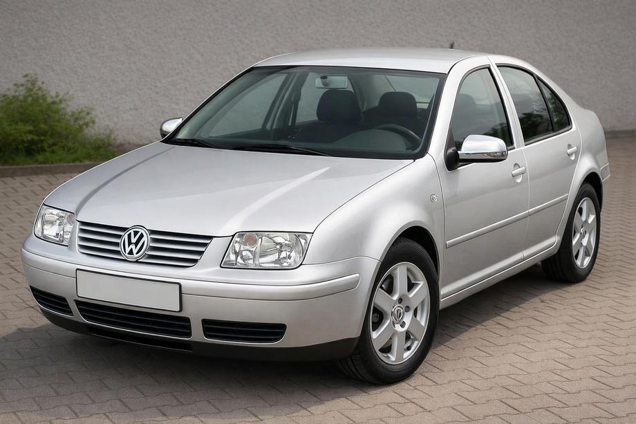 Volkswagen Bora 1998-2004 гг. Накладки на Зеркала (2 шт, Хром) Image