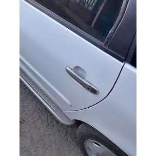 Хромированные Накладки на Ручки Дверей (4 шт, Нержавейка) фото 3
