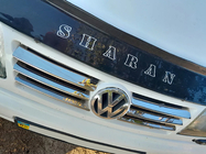 Volkswagen Sharan 1995-2010 гг. Хромированные Накладки на Решетку (Нержавейка) фото 1