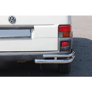 Задние двойные уголки AK003-Double (2 шт., нержавейка) Volkswagen T4 Caravelle/Multivan 1990–2003 гг. фото 2