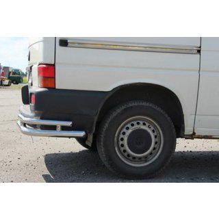 Задние двойные уголки AK003-Double (2 шт., нержавейка) Volkswagen T4 Caravelle/Multivan 1990–2003 гг. фото 3
