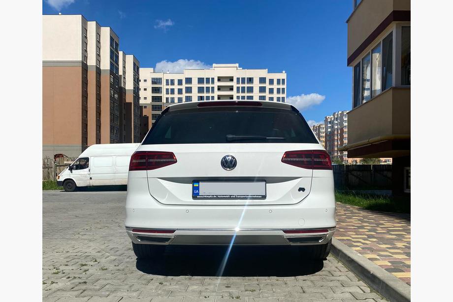 Volkswagen Passat B8 2015-2023 гг. Накладки имитация выхлопа SD/SW (2015-2018, 2 шт, нержавейка) OmsaLine - Итальянская Нержавейка Фото 3