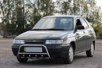 ВАЗ 2110-21115 1995-2015 гг. Кенгурятник WT003 60мм Нержавейка фото 2