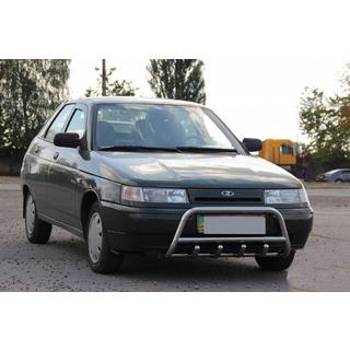 Кенгурятник WT003 60мм Нержавейка ВАЗ 2110-21115 1995-2015 гг. фото 3
