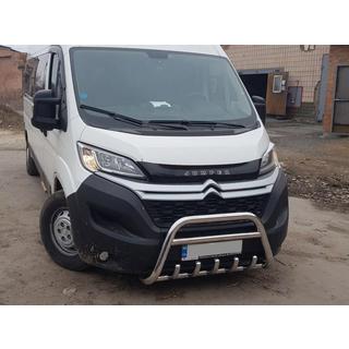 Передняя дуга WT003 (нерж. сталь) Fiat Ducato 2006-2025 гг. фото 4