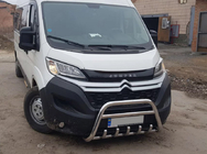 Citroen Jumper 2007-2025 гг. Передняя дуга WT003 (нерж. сталь) фото 1