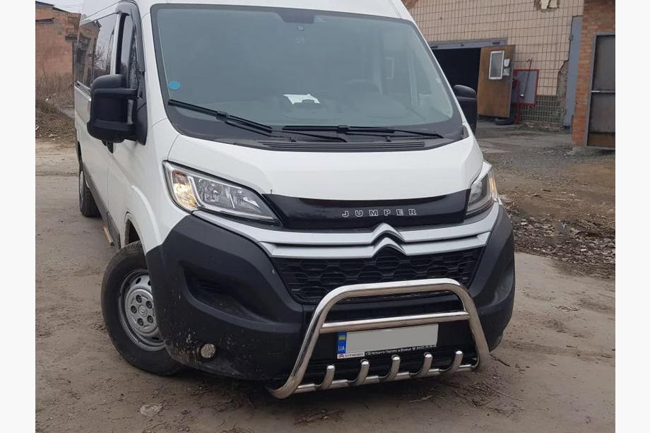 Peugeot Boxer 2006-2025 гг. Передняя дуга WT003 (нерж. сталь) Image
