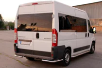 Citroen Jumper 2007-2025 гг. Задние уголки AK003 (2 шт., нержавейка) фото 3