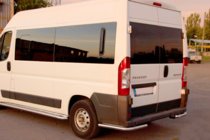 Peugeot Boxer 2006-2025 гг. Задние уголки AK003 (2 шт., нержавейка) фото 3