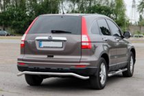 Honda CRV 2012-2016 гг. Задняя дуга AK008 (нержавейка) фото 3