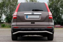 Honda CRV 2012-2016 гг. Задняя дуга AK008 (нержавейка) фото 4