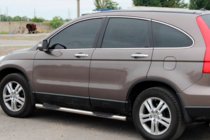 Honda CRV 2012-2016 гг. Боковые трубы BB002 (2 шт., нержавейка) фото 3